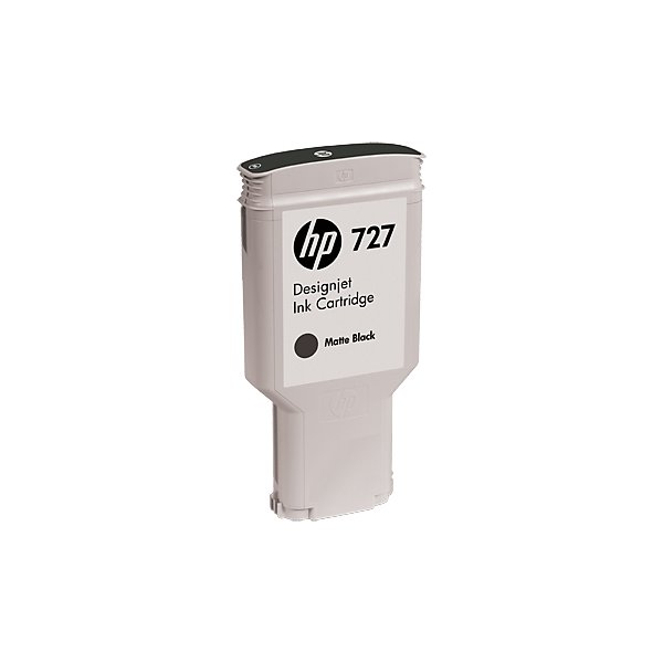 HP no 727 DesignJet blækpatron, 300ml, matsort