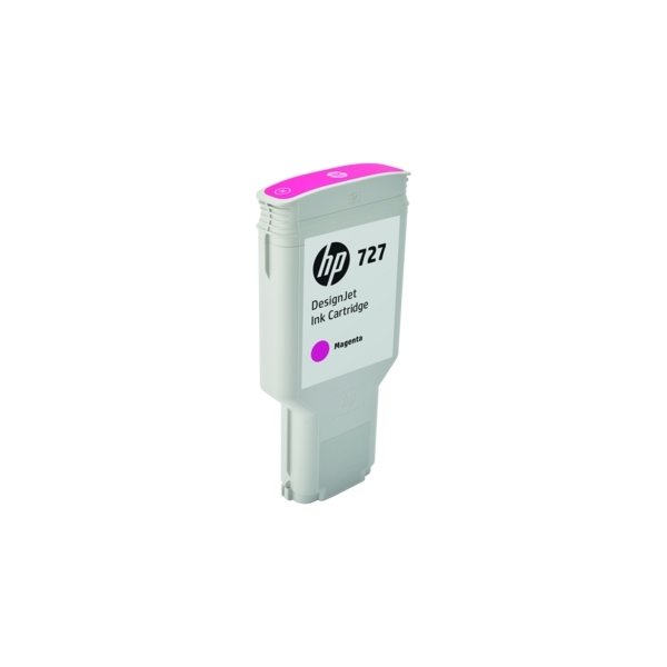 HP no 727 DesignJet blækpatron, 300ml, rød
