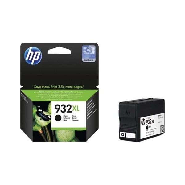 HP no 932XL CN053AE blækpatron, sort, 1000s