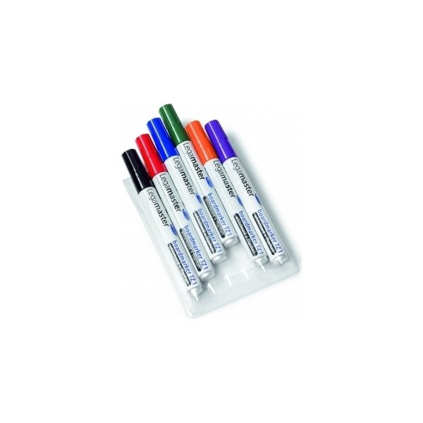 Legamaster TZ-1 Whitebordmarker | 6 farver