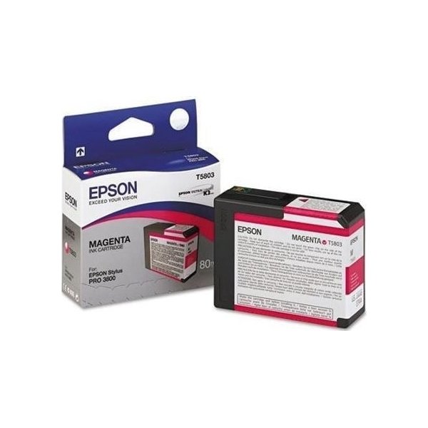 Epson C13T544800 blækpatron, rød, 80ml