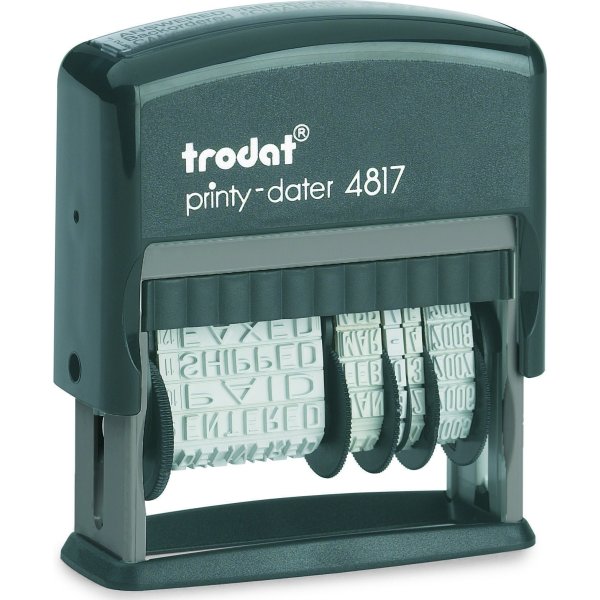 Trodat 4817 Printy Datostempel | 11 tekster