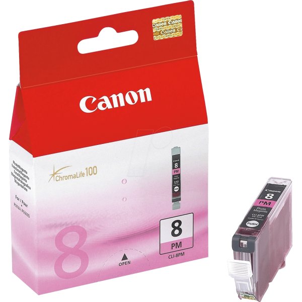 Canon CLI-8PM blækpatron, foto rød, 450s