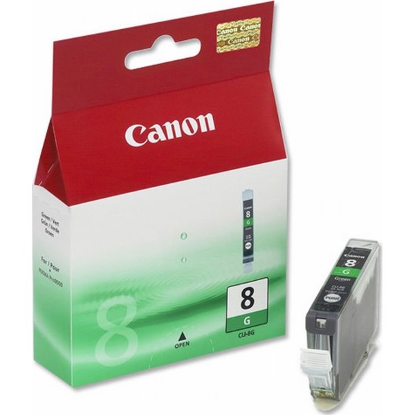 Canon CLI-8G blækpatron, grøn, 450s