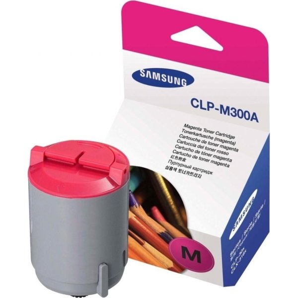 Samsung CLP-M300A lasertoner, rød, 1000s