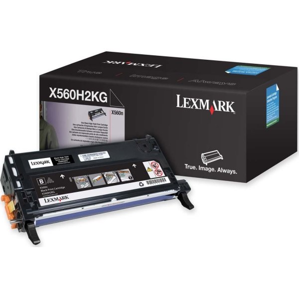 Lexmark X560H2KG lasertoner, sort, 10000s