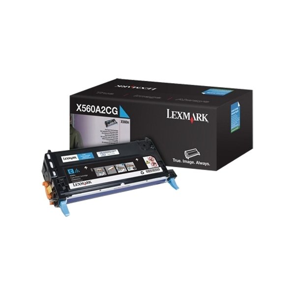 Lexmark X560A2CG lasertoner, blå, 4000s