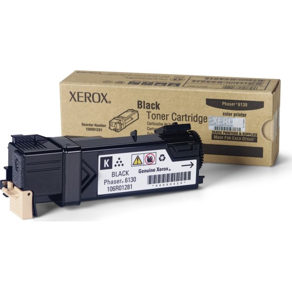 Xerox 106R01281 lasertoner, sort, 1900s
