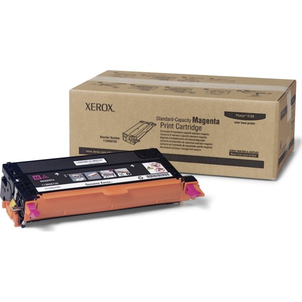 Xerox 113R00724 lasertoner, rød, 6000s
