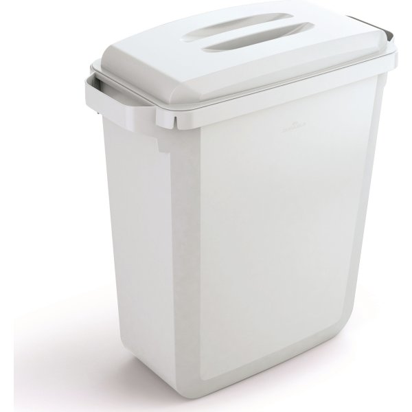 Låg "håndtag" til affaldsspand 60 l, Hvid