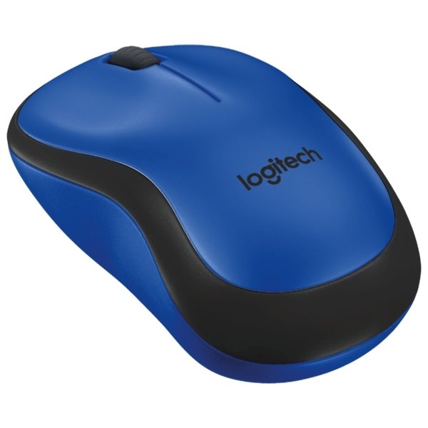 Logitech M220 Silent-mus, blå
