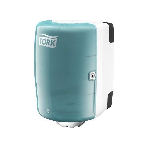 Tork M2 Dispenser t/aftørringspapir | Turkis/hvid