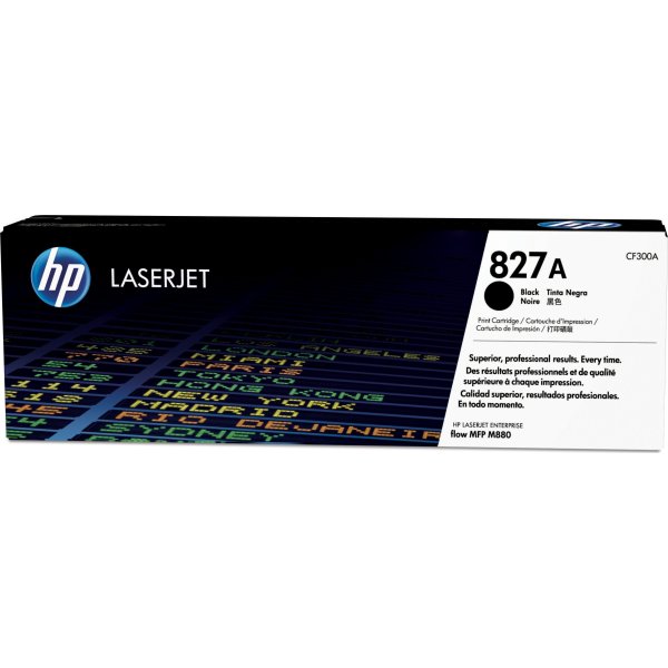 HP 827A/CF300A lasertoner 29.500s, sort 