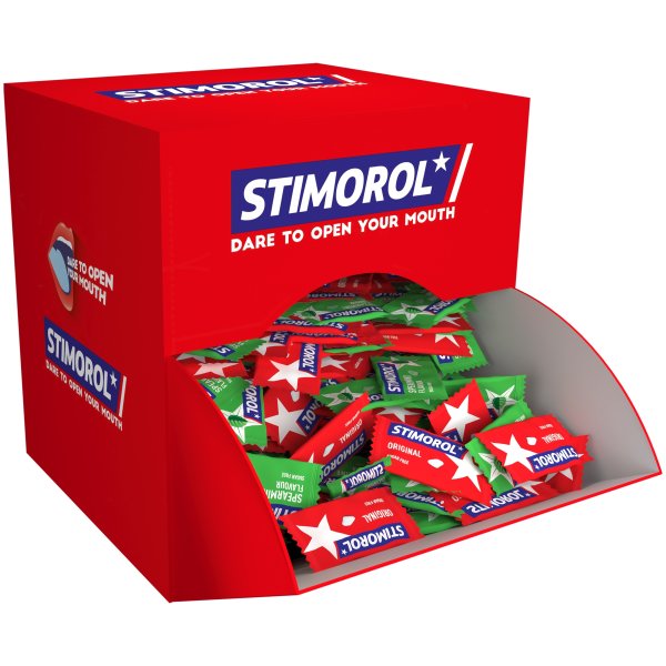 Stimorol Dental dispenser, 170 ass. pakker á 2 stk