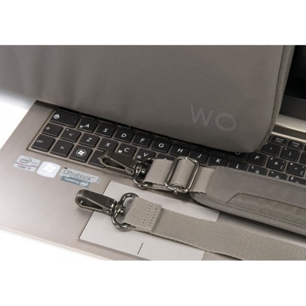 Tucano Work-Out II, slim 13'' computertaske, grå