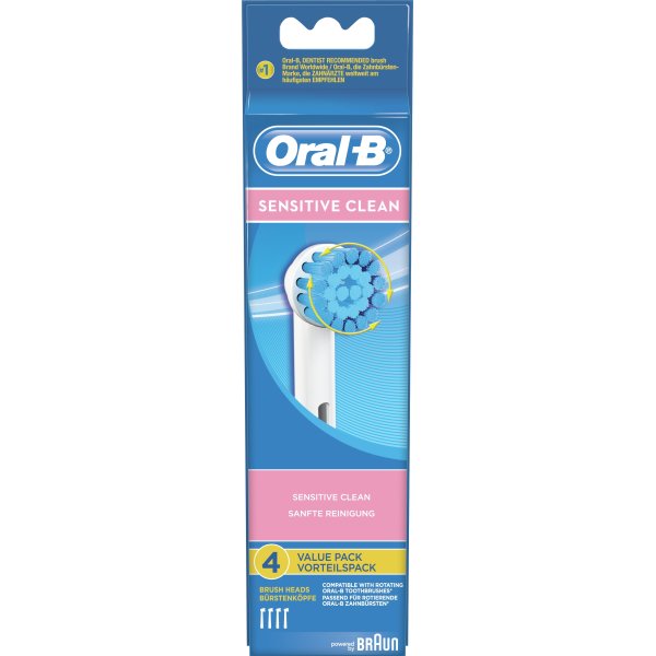 Oral-B Sensitive børstehoveder 4 stk.