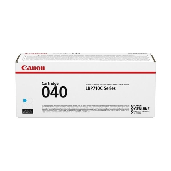 Canon 040/0458C001 lasertoner, 5400 sider, Cyan