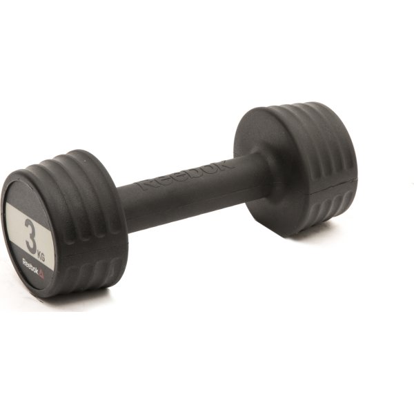 Reebok Gummi Håndvægt, 3 kg DELTA