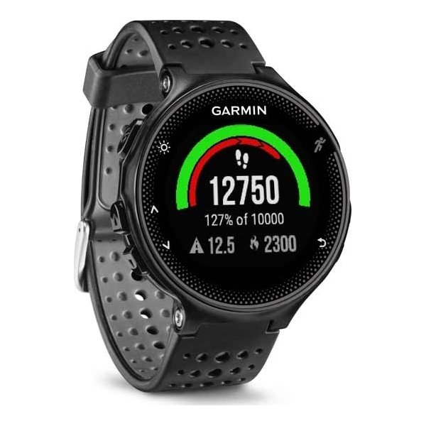 Garmin Forerunner 235, pulsur, sort/grå