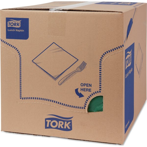 Tork Frokostservietter, 2-lags, grøn, 200 stk.