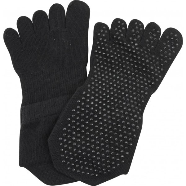 Yoga strømper i bomuld og spandex, 10 x 20 cm