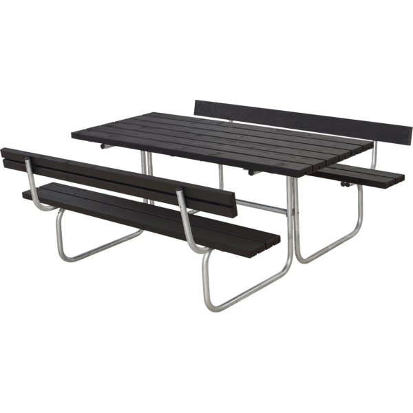 Plus Classic bord-bænkesæt m. ryglæn, Køb Fri Fragt | Lomax A/S