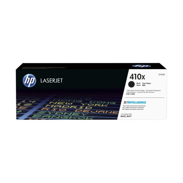HP no 410X CF410XD lasertoner sort, 6500s, 2-pak