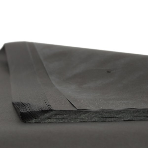 Silkekardus | 50x75 mm | Sort | 480 ark