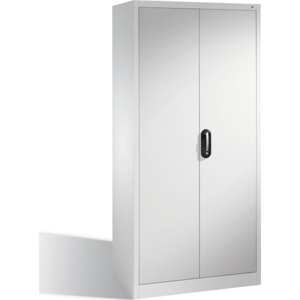 CP Arkivskåp m. 4 hyllor, 930x1950x400 mm, grå