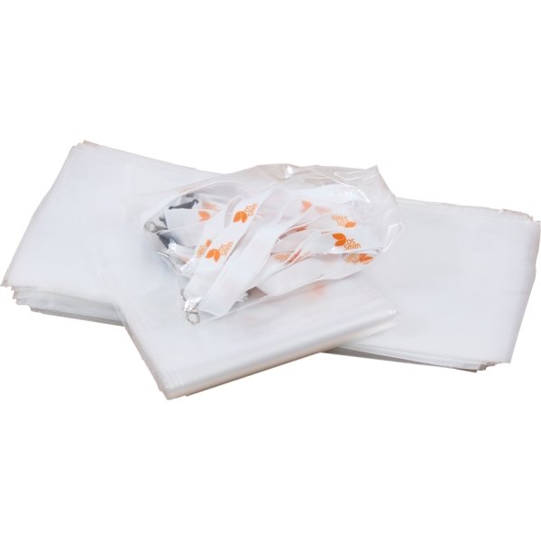 Posesvejser plastpose | 300x600 mm | 500 stk.