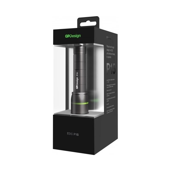 GP Design lommelygte Ain, 150 lumen, 11,1 cm