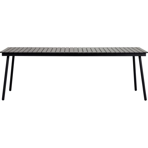 Peter havebord B90 x L223 i sort