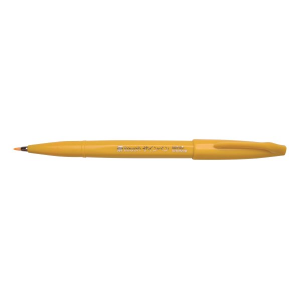 Pentel Brush Sign Pen Fineliner | Gul
