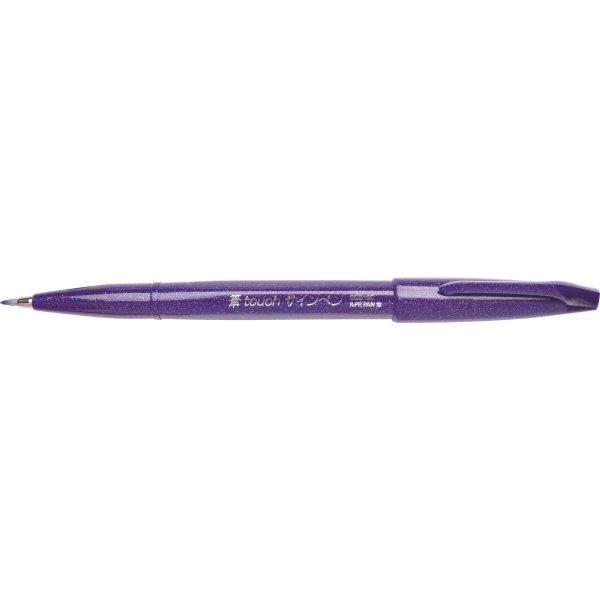 Pentel Brush Sign Pen Fineliner | Violet