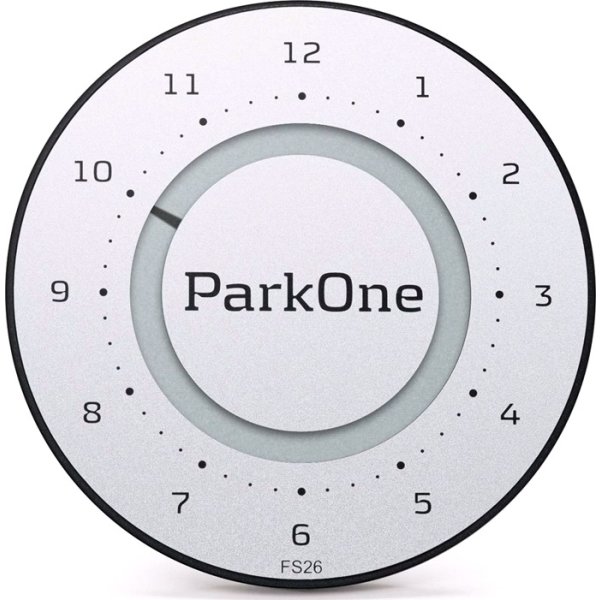 ParkOne 2 P-timer, titanium silver
