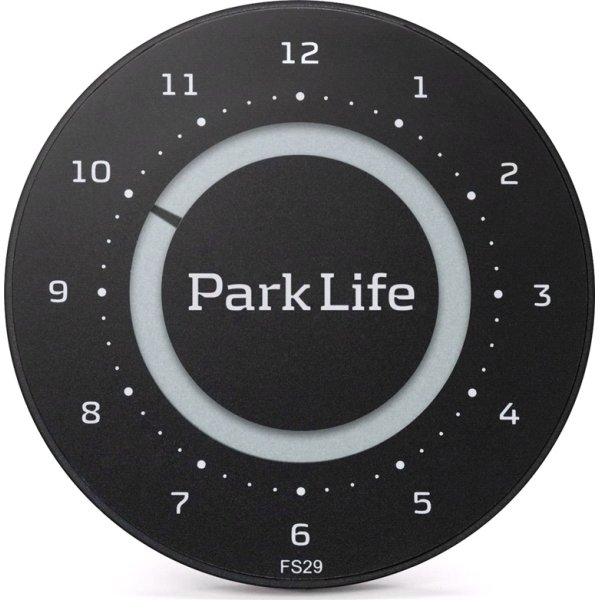 Park Life - parkeringsskive, carbon black