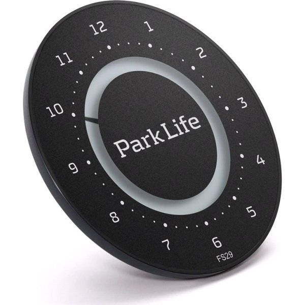 Park Life - parkeringsskive, carbon black