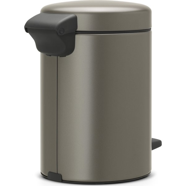 Brabantia NewIcon Pedalspand | 3 L | Platin