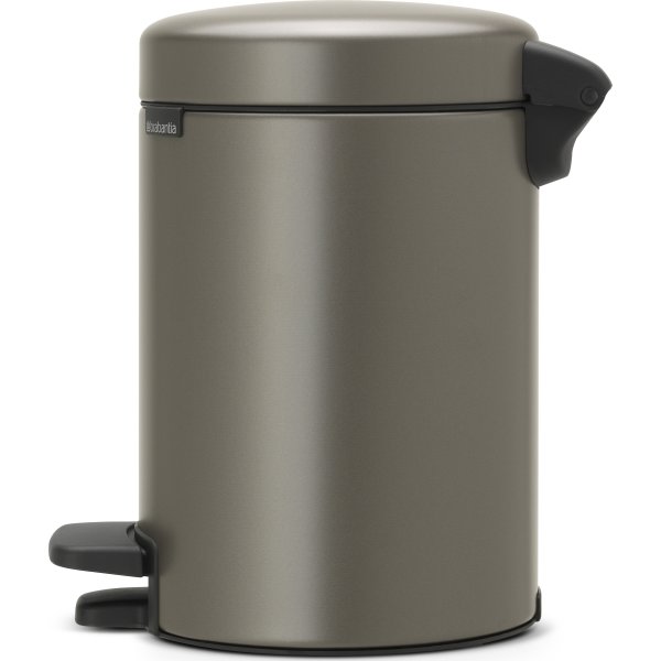 Brabantia NewIcon Pedalspand | 3 L | Platin