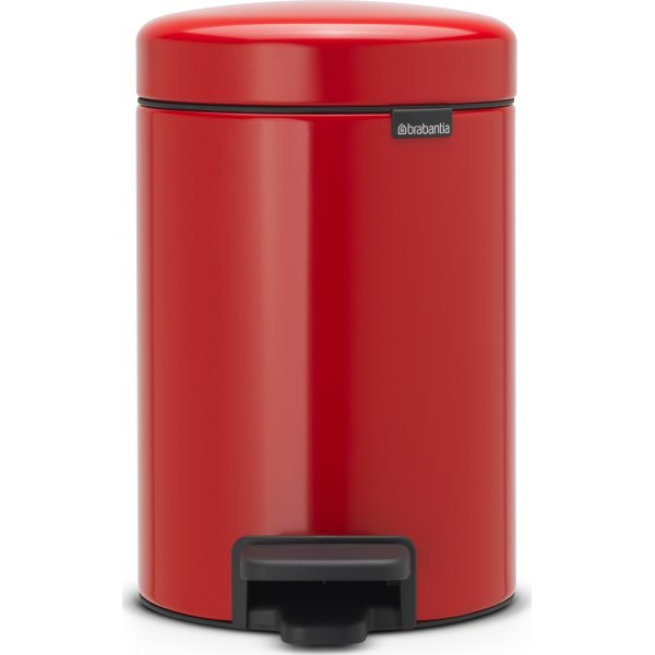 Brabantia Pedalspand 3 L, passion red
