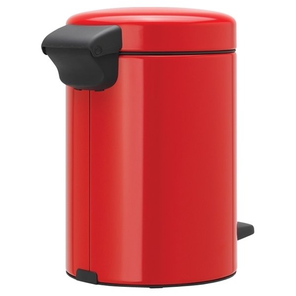 Brabantia Pedalspand 3 L, passion red