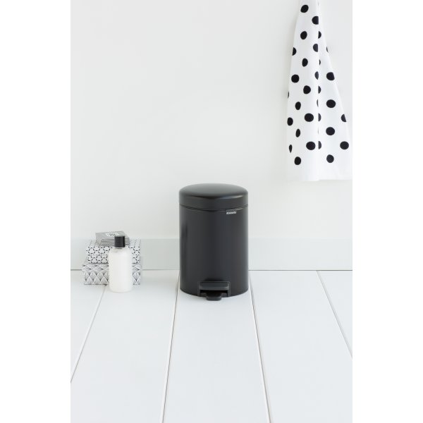 Brabantia NewIcon Pedalspand | 3 L | Mat sort