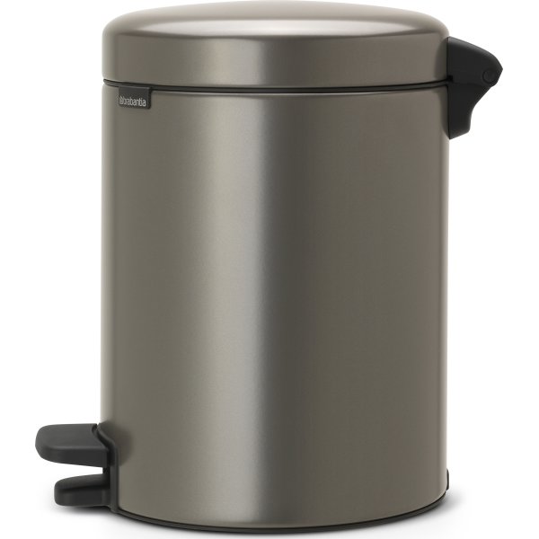Brabantia NewIcon Pedalspand | 5 L | Platin