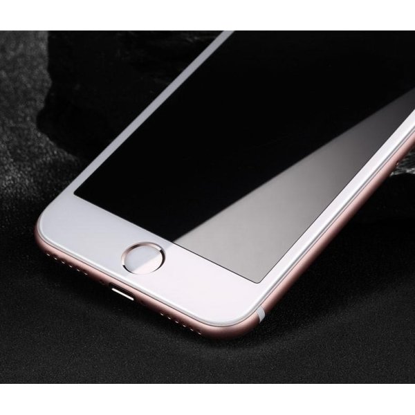 Coolreall 3D skærmbeskyttelse iPhone 7 Plus, hvid