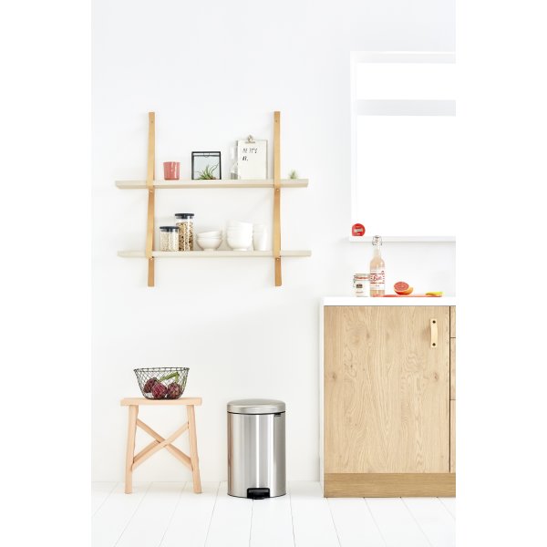 Brabantia NewIcon Pedalspand | 20 L | Mat stål