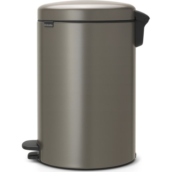 Brabantia NewIcon Pedalspand | 20 L | Platin