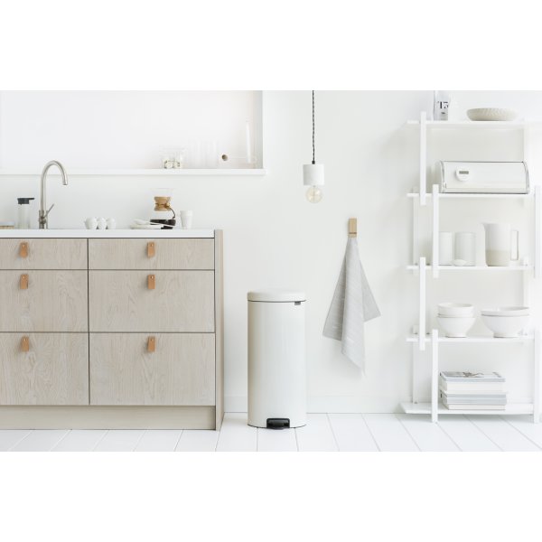 Brabantia NewIcon Pedalspand | 30 L | Hvid