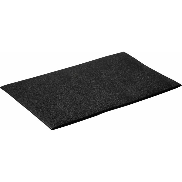 Hvilemåtte i lb.m. bredde 122 cm pris i m., sort