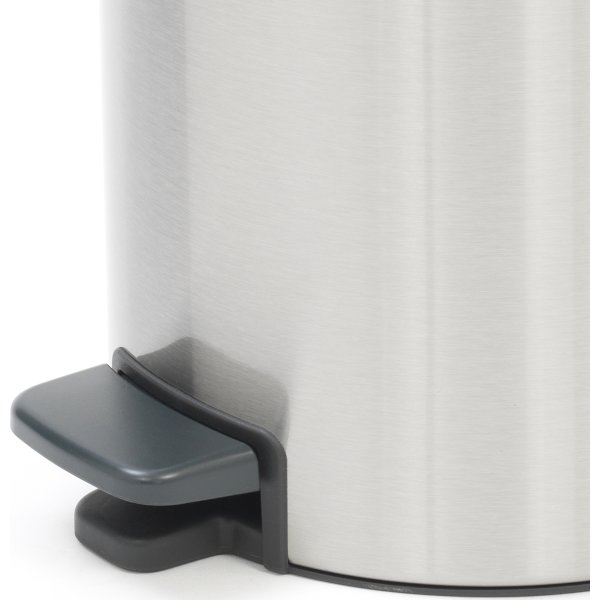 Brabantia Pedalspand, 5 L, matt steel FPP