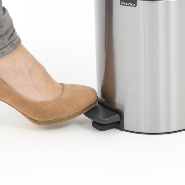 Brabantia Pedalspand, 5 L, matt steel FPP